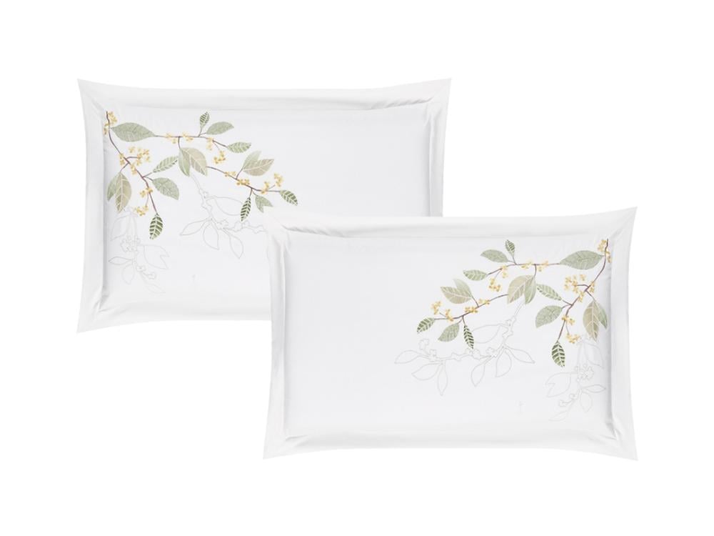 مفرش إي صيفي مزدوج مطرز 7 قطع