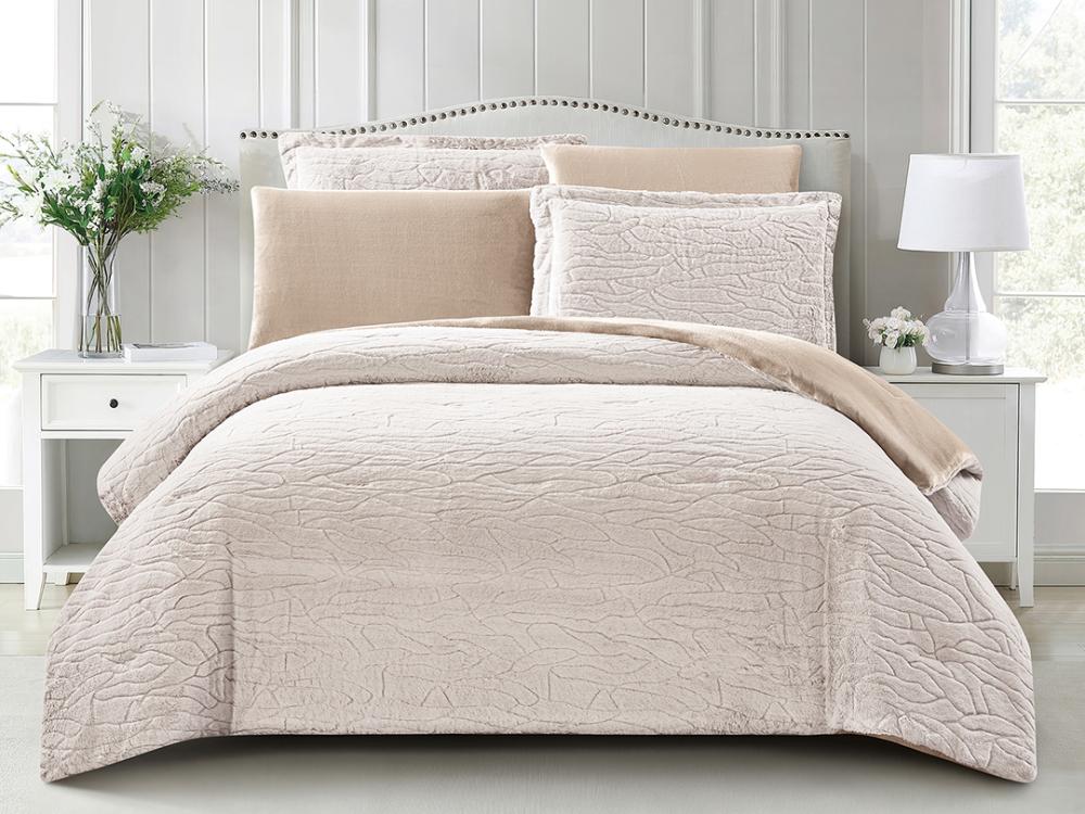 مفرش كايا شتوي مقاس مفرد 4 قطع