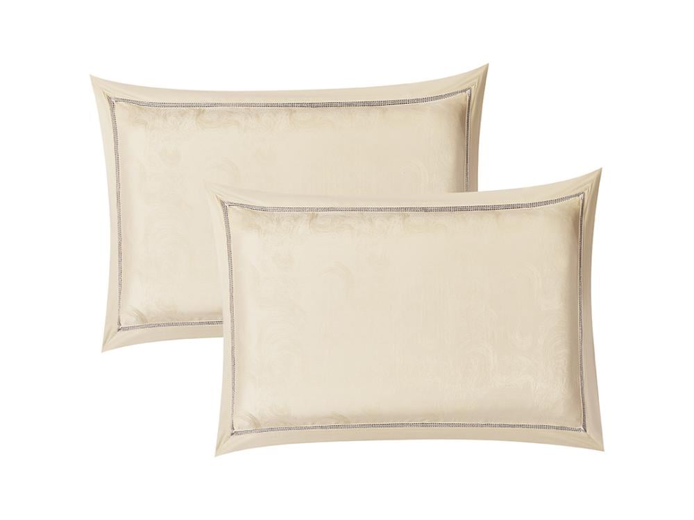 مفرش جافا الفاخر من نسيج الجاكار مزدوج خامة قطنية 9 قطع 300 غرزة