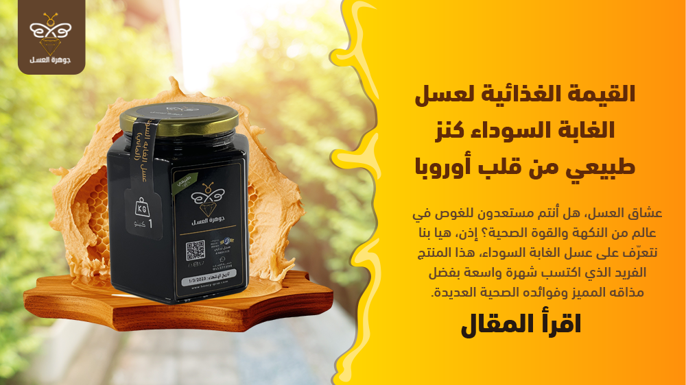 القيمة الغذائية لعسل الغابة السوداء كنز طبيعي من قلب أوروبا