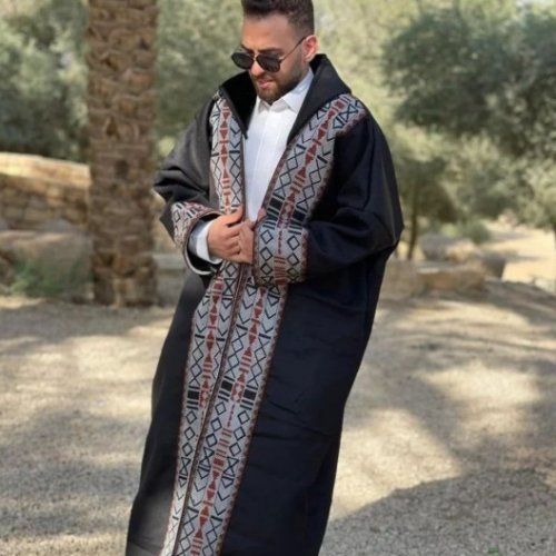 فروه شتوية سدو تطريز تراثي رجالي