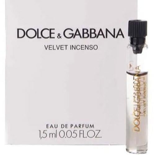 Dolce Gabbana Velvet Incenso sample} {Men's perfume} {Dolce