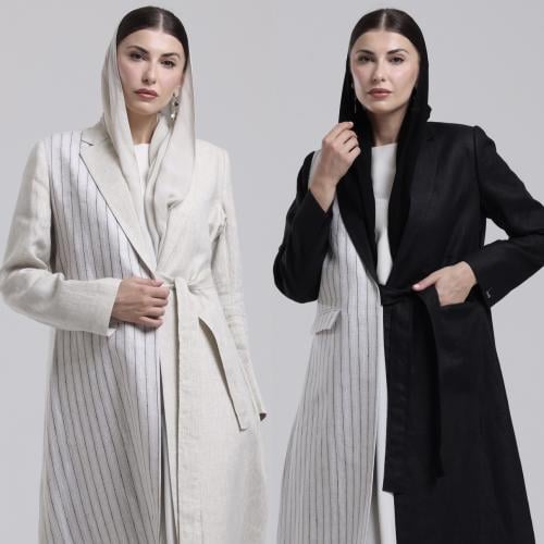 LINEN 100% / THE STRIPED