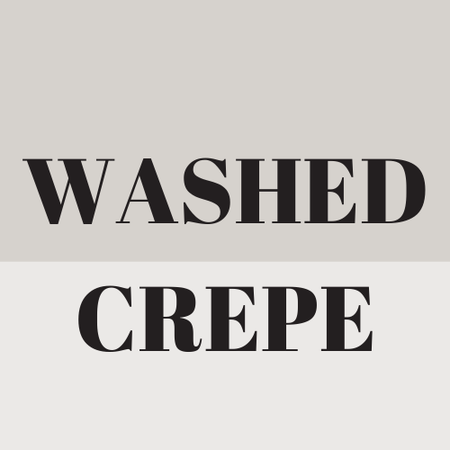 WASHED CREPE