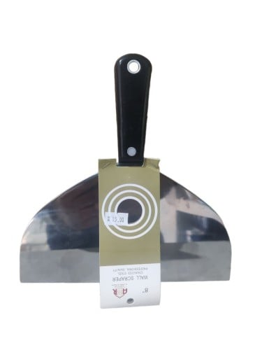 STAINLESS STEEL SCRAPPER 6"