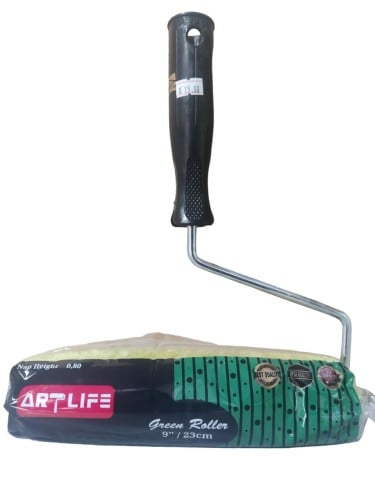 ART LIFE GREEN ROLLER 9"