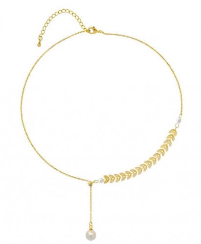 شوكر مطلي ذهبي