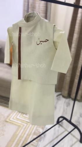 ثوب العيد لينن الجديد