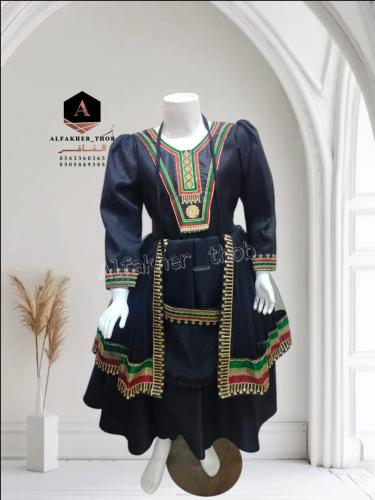 فستان يوم التأسيس تراثي جديد