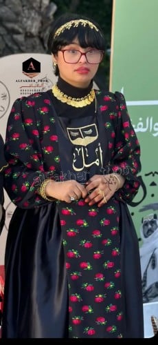 فستان شالكي نسائي