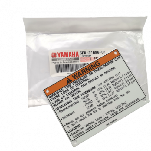 استكر تحذير تحت المرتبة بانشي وكالة