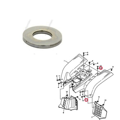 واشر مسمار فيبر بانشي وكالة