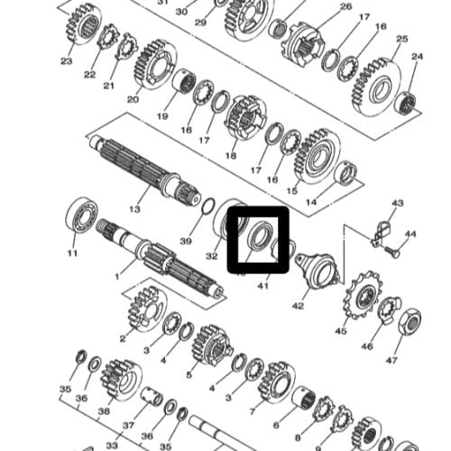 صوفة عامود قير رابتر 700 و yfz450