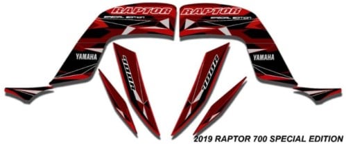 استكرات رابتر 700R موديل 2019 امريكي