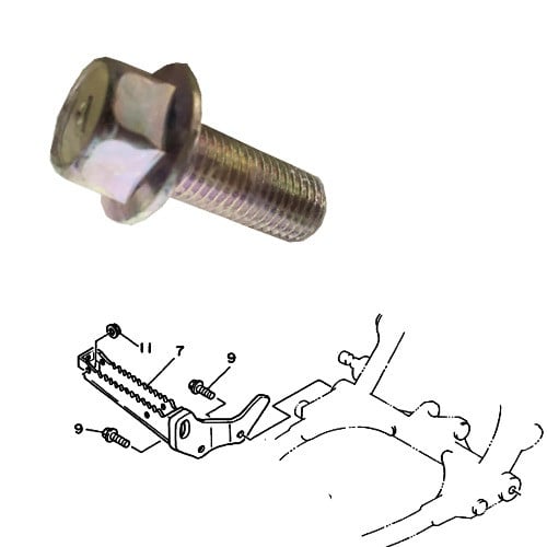 مسمار دواسة رصاصي بانشي وكالة