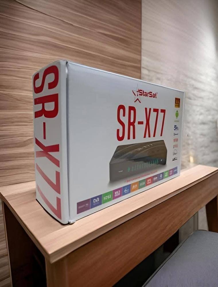 ريسيفر ستارسات X77 فوركيه اندرويد 9 فايف جي StarSat SR-X77 4K ANDROID 5G