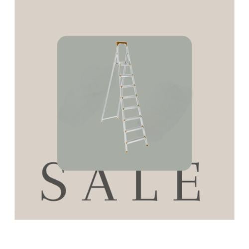 سلم حديد تركيKAN  مجلفن مقاس8درجات متعدد الاستعمالات