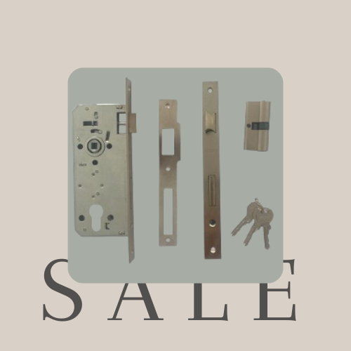 كيلون دفن Pasha مقاس 45 فضي_قفل باب