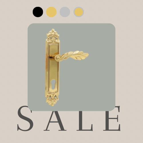 مقبض باب تركي KAN ثقيل فاخر موديل 160.04