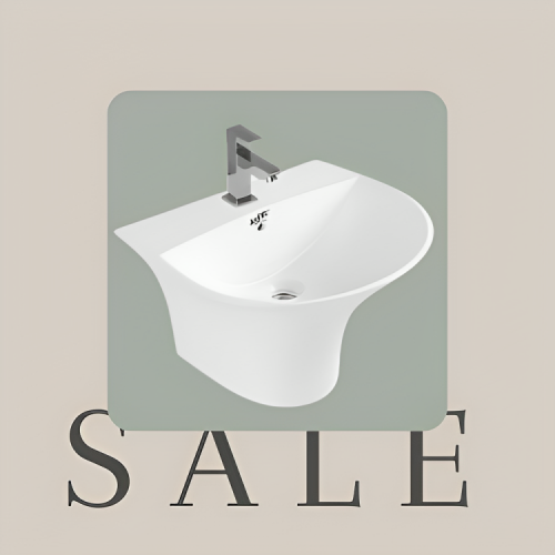 مغسلة هندي معلق مقاس 50 سم