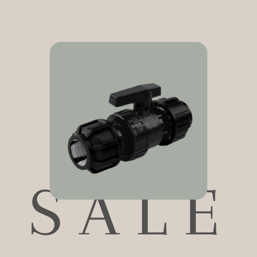 محبس زراعي دبل مقاس 32 ملي