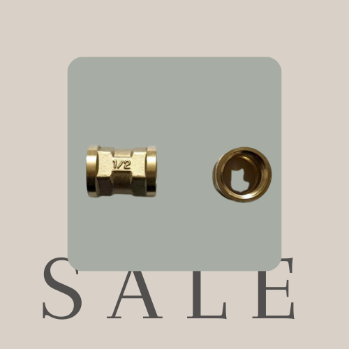 جلبة 1/2 بوصه نحاس كامل