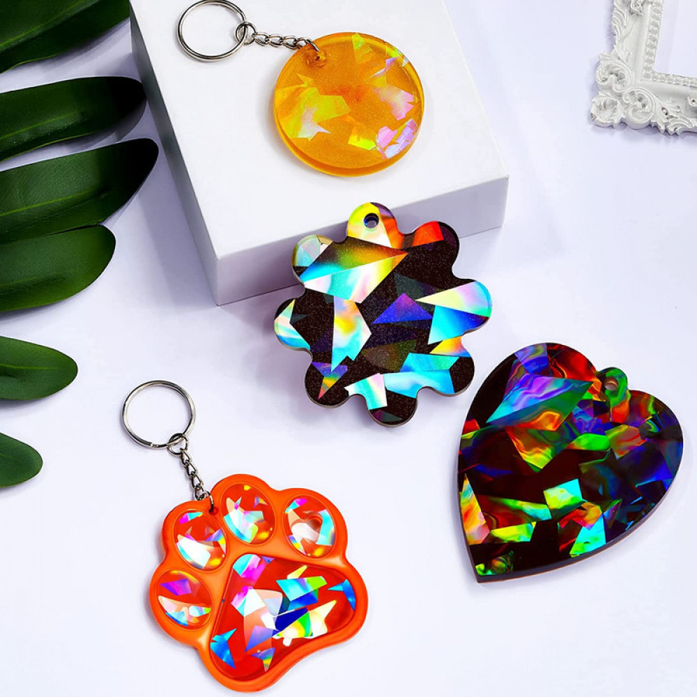 Holographic keychain sales