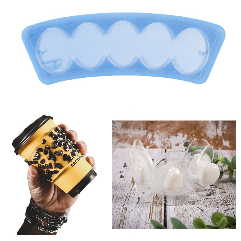 Oval shape cup holder silicone mold - Graffiti Resin Shop for Resin and  Silicone Material Supply