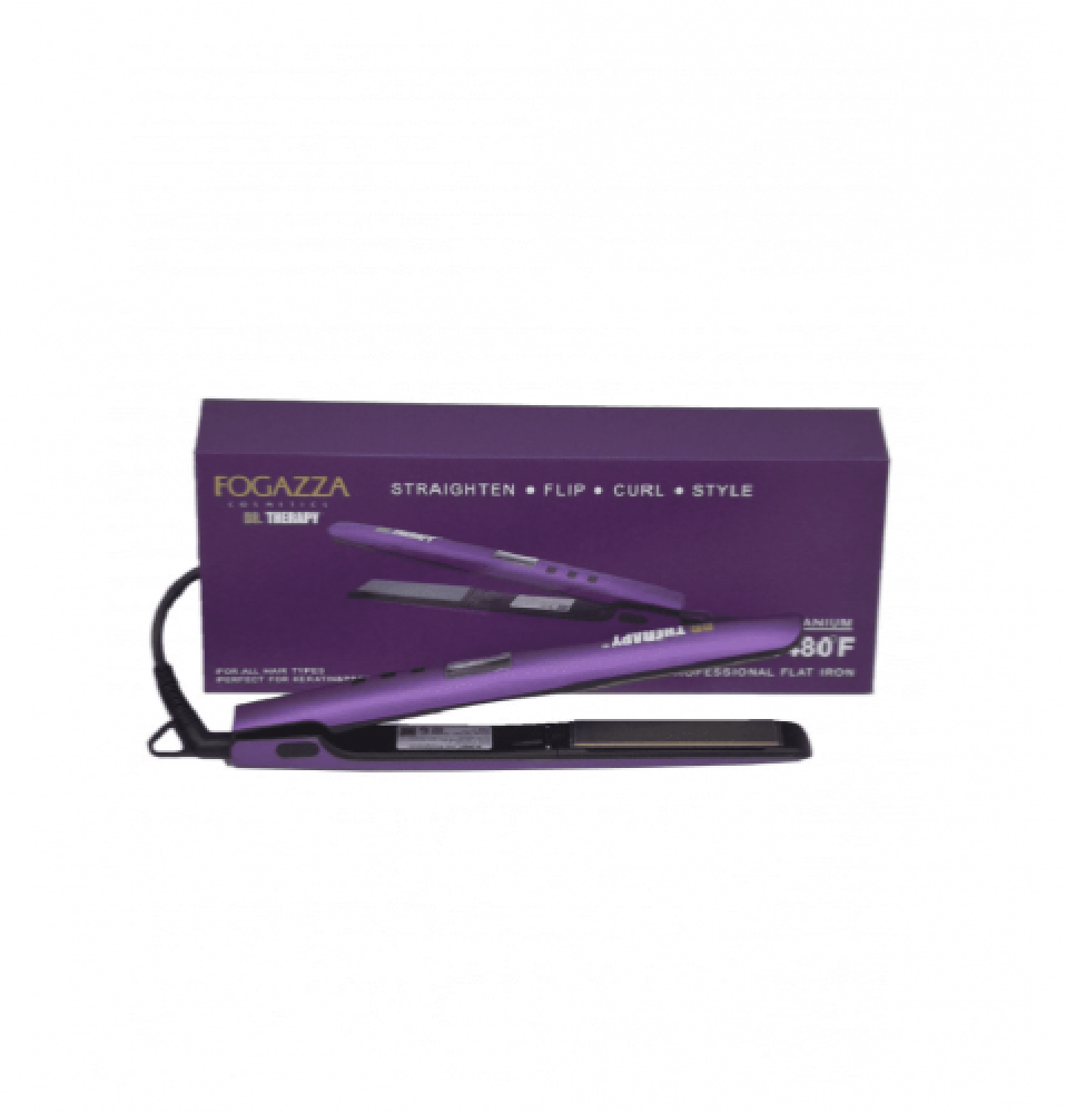 Dr. Therapy Ceramic Titanium Hair Straightener Slim 480 Fahrenheit Makhazin