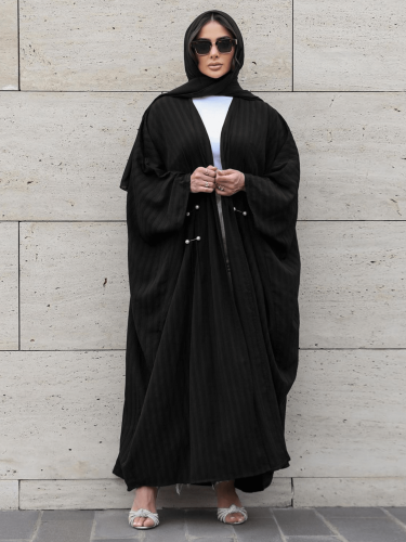 عباءة قطعة واحدة للنساء كبيرات الحجم