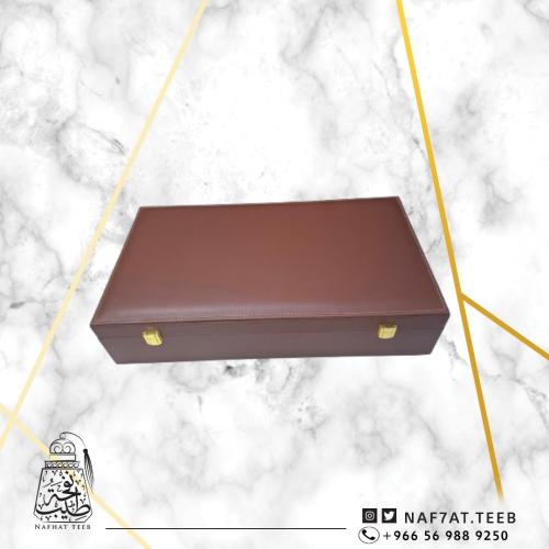 صندوق جلد 2كيلو لون بني أو كحلي