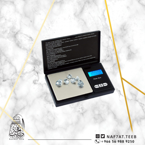 ميزان مجوهرات إلكتروني دقيق وحساس جداً، يزن من 0.1...