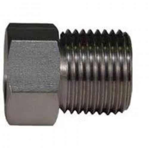 ADAPTOR SCREW MALE 3-8 180D O-RING NO 10962C  توصيلة بسنه