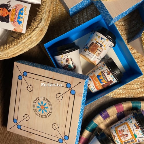 بوكسات الكيرم مع الكيس