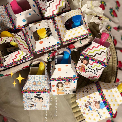 استاند مع توزيعات الفانوس