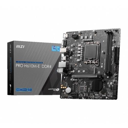 MSI H610M-E DDR4