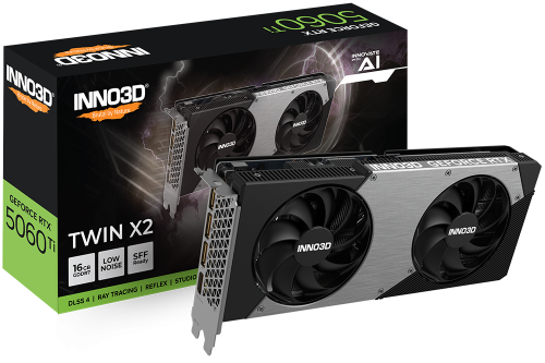 INNO3D GeForce RTX™ 5060 Ti 16GB TWIN X2