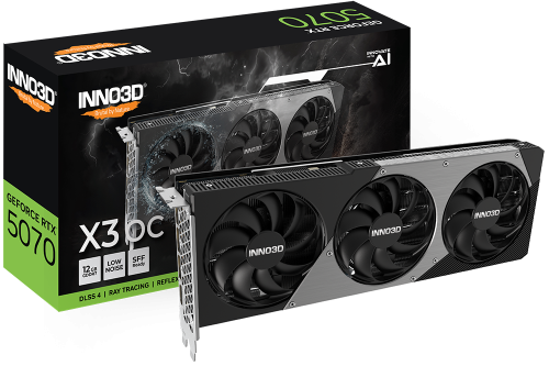 INNO3D RTX 5070 TWIN OC 12GB X3