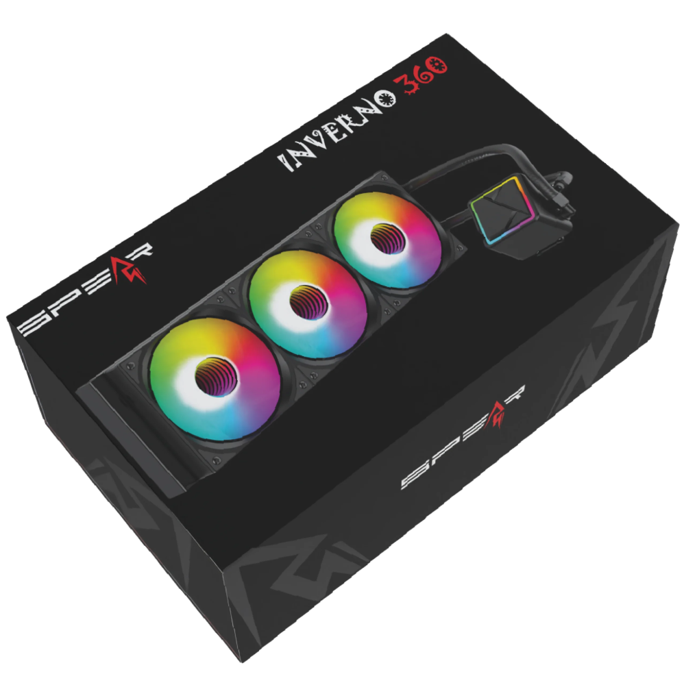 SPEAR INVERNO 360MM Liquid Cooler black