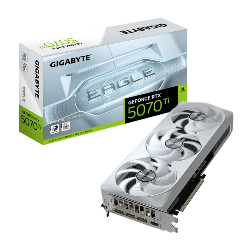 GIGABYTE VGA RTX 5070 TI EAGLE OC ICE 16GB