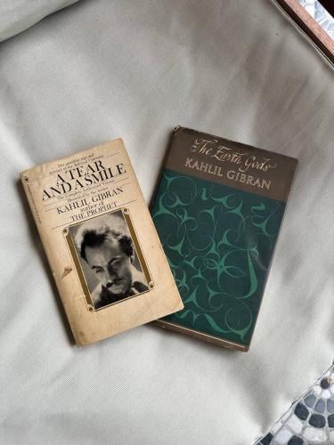 Khalil Gibran books 1960s - The earth gods كتب خلي...