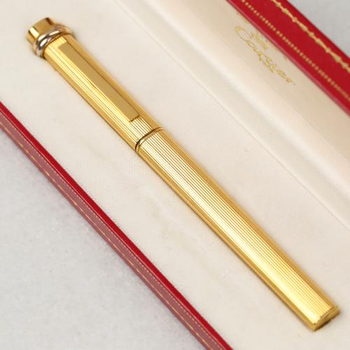 Cartier Pen 1980s - قلم كارتييه فنتج 1980 ذهبي