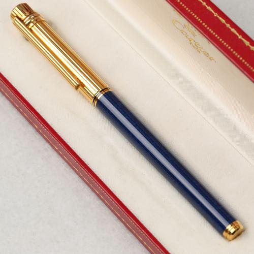 Cartier Pen 1990s - قلم كارتييه فنتج 1990 ازرق منم...