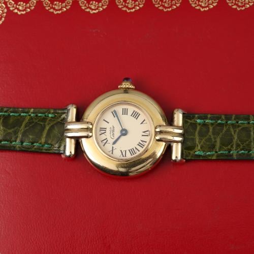 ساعة كارتييه نسائية Vintage cartier colisee 1990s