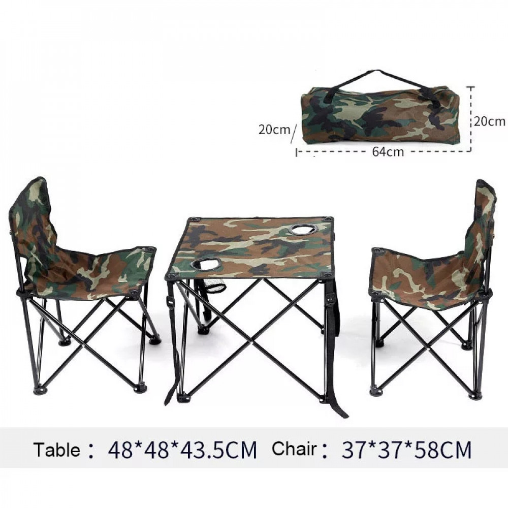 جلسة 4 كراسي وطاولة جيشي صغير
