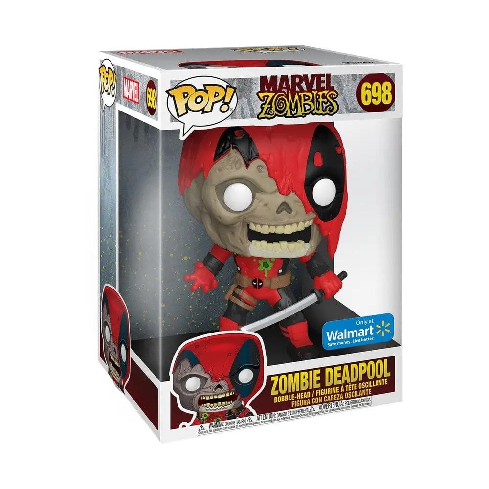 zombie deadpool funko pop 10 inch