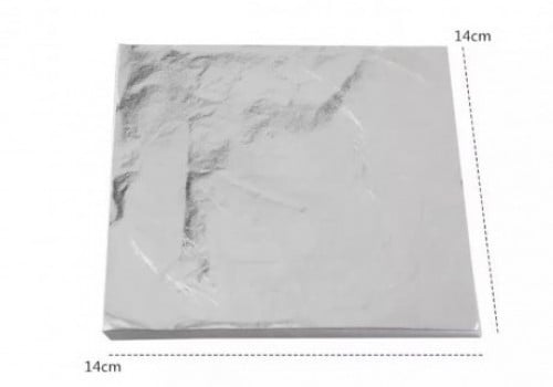 ورق فضه ( 100 ورقه )