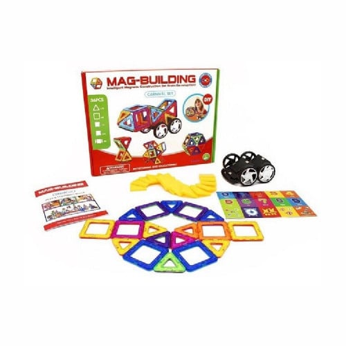 تركيبات مغناطيسية للمجسمات 36 قطعة