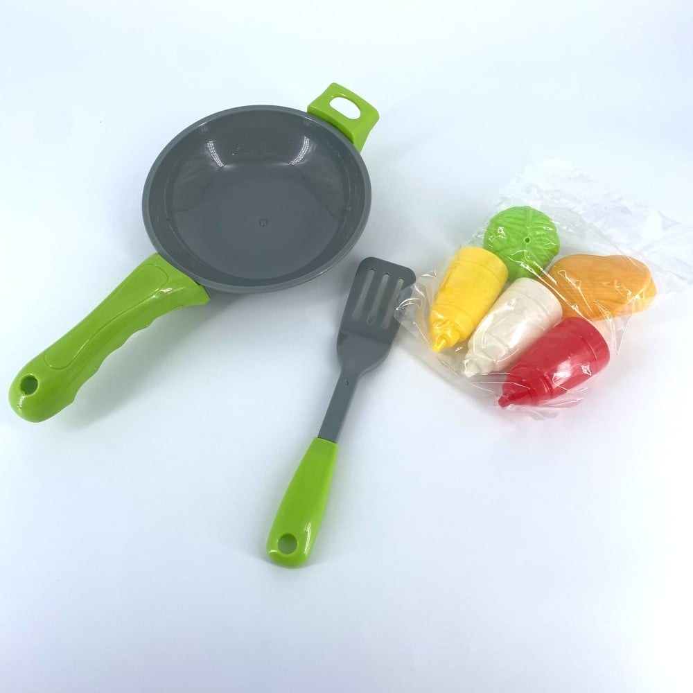 لباس طباخ مع خضروات