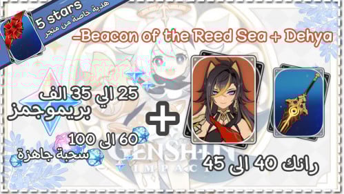 ديهيا + سلاحها + بريمو و ويشز